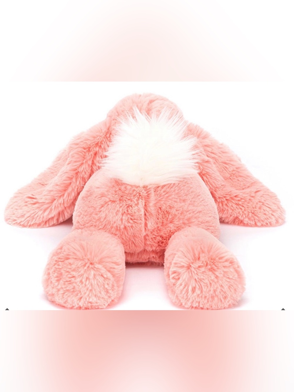Jellycat Apricot Smudge Bunny Medium Excellent Condition Retired Collectible - Picture 3 of 16